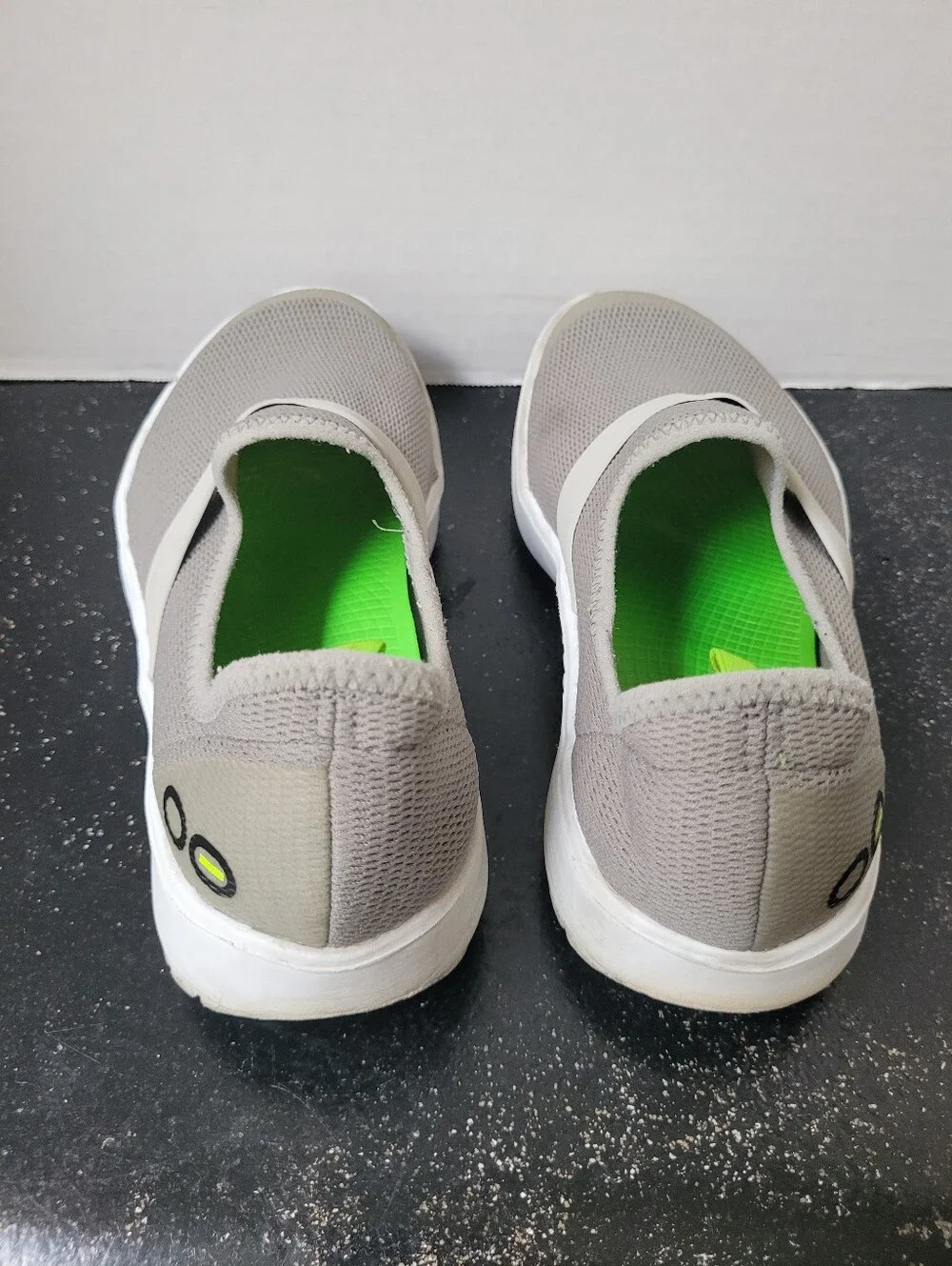 OOFOOs Grey Slip On Sneakers